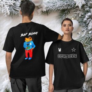 Dallas Cowboys x Bad Bunny two sided T shirt