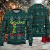 Navy Blue Ugly Christmas Sweater with Green Tree Pattern Featuring Snoopy in Festive Holiday Outfit Navy Blue Ugly Christmas Sweater with Green Tree Pattern Featuring Snoopy in Festive Holiday Outfit