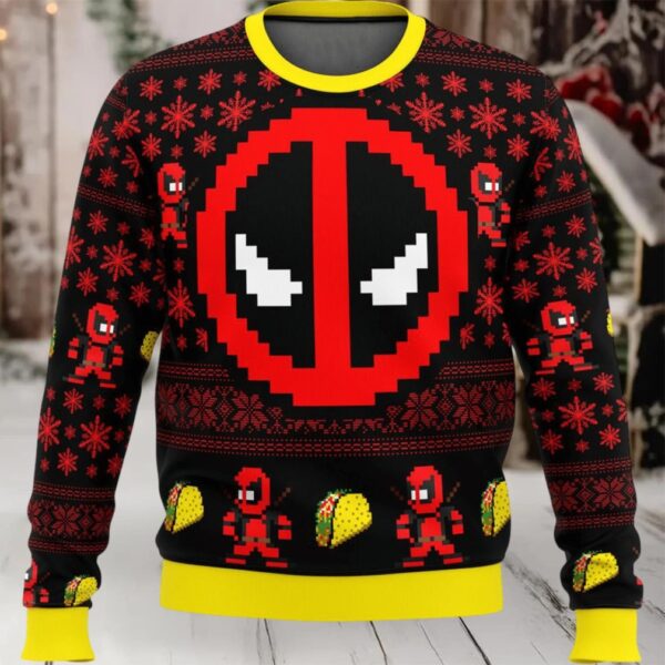 Deadpool 1 Ugly Sweater Gifts