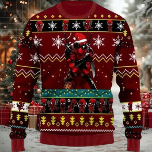Deadpool 3 Ugly Sweater Gifts