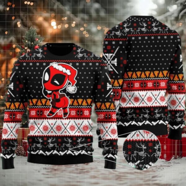 Deadpool 4 Ugly Sweater
