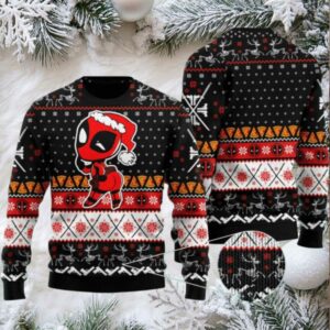 Deadpool 4 Ugly Sweater