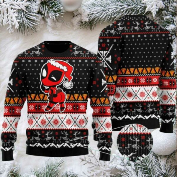 Deadpool 4 Ugly Sweater
