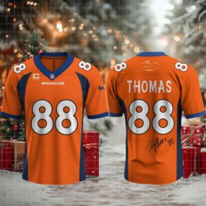 Denver Broncos #88 Thomas Hall of Fame 2025 Personalized Football Jersey