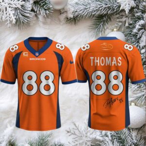 Denver Broncos #88 Thomas Hall of Fame 2025 Personalized Football Jersey