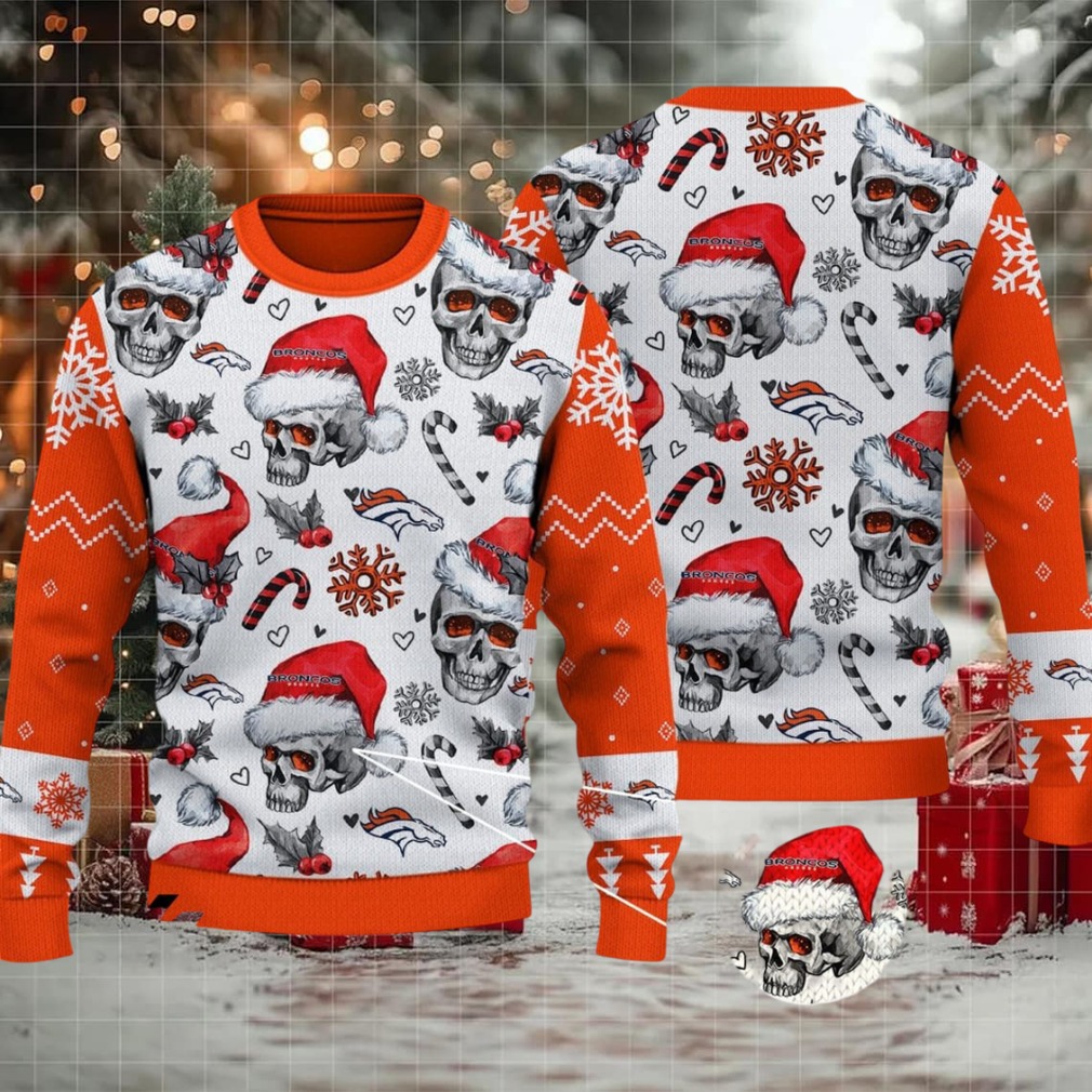 Denver Broncos Ugly Christmas Sweater 2025 X7LG2QFV0 Image 2