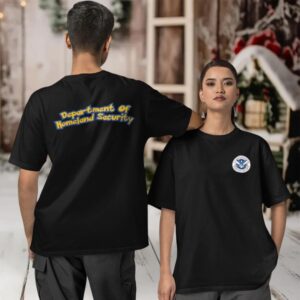 Department of Homeland Security two sided T shirt