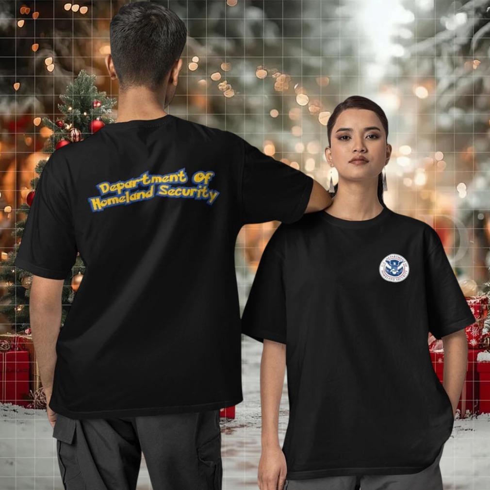 Department of Homeland Security two sided T shirt Department of Homeland Security two sided T shirt