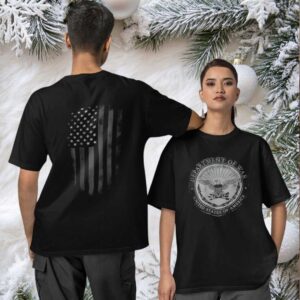 Department of War United States of America two sided T shirt