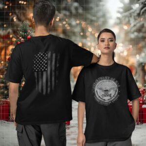 Department of War United States of America two sided T shirt