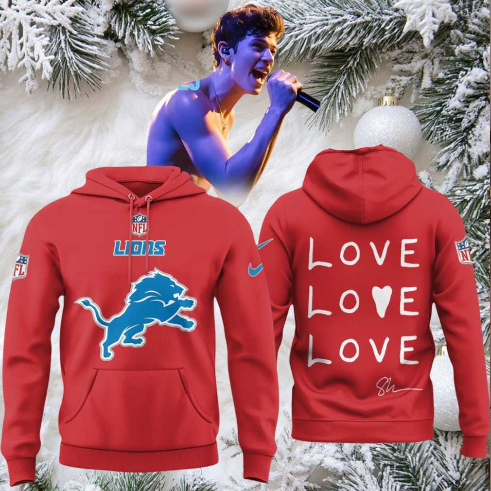 Detroit Lions Shawn Mendes On The Road Again Tour 2025 Love Love Hoodie T Shirt Detroit Lions Shawn Mendes On The Road Again Tour 2025 Love Love Hoodie T Shirt