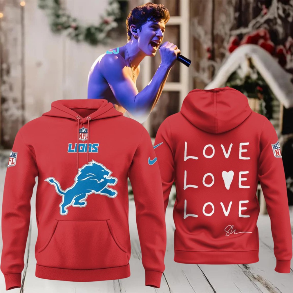 Detroit Lions Shawn Mendes On The Road Again Tour 2025 Love Love Hoodie T Shirt Detroit Lions Shawn Mendes On The Road Again Tour 2025 Love Love Hoodie T Shirt