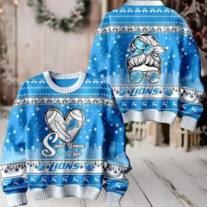 Detroit Lions Smart Woman Loves Her Sweater