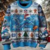 Death Inside Me Valknut Pattern Skull Ugly Christmas Sweater Death Inside Me Valknut Pattern Skull Ugly Christmas Sweater