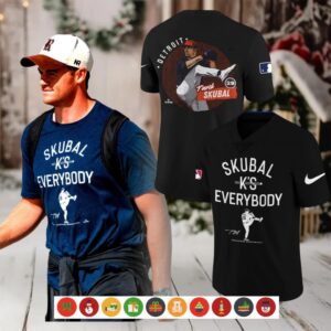 Detroit Tigers Tarik Skubal K’s Everybody Football Jersey