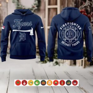 Detroit Tigers x Firefighter Application Day 2025 Hoodie Shirt
