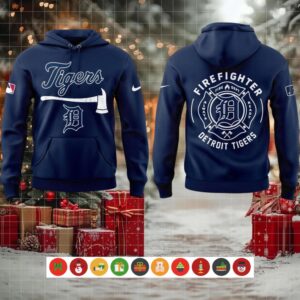Detroit Tigers x Firefighter Application Day 2025 Hoodie Shirt