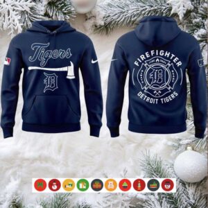 Detroit Tigers x Firefighter Application Day 2025 Hoodie Shirt