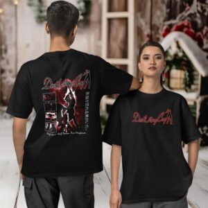 Devil May Cry half man half demon pure vengeance two sided T shirt