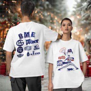 Doc Gooden New York Mets 1986 BME Two sided T shirt