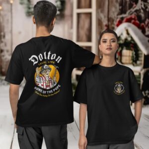 Dolton local 3766 home of the pope two sided T shirt