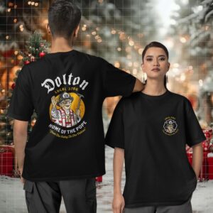 Dolton local 3766 home of the pope two sided T shirt