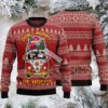 Hohoho Santa Claus Bring Gifts Skateboard Ugly Xmas Sweater Hohoho Santa Claus Bring Gifts Skateboard Ugly Xmas Sweater