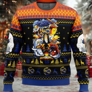 Dragon Never Ending Story Ugly Christmas Sweater