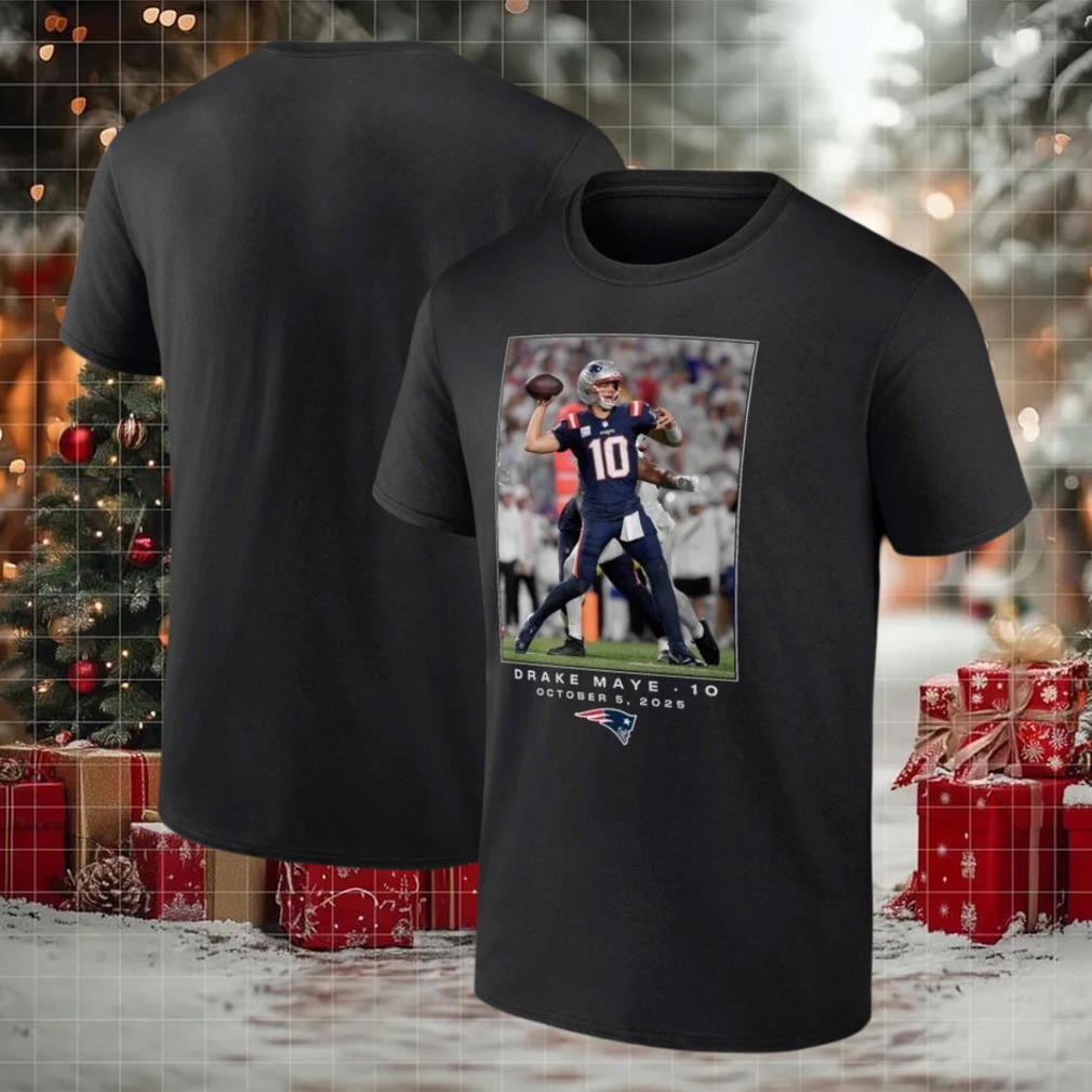 Drake Maye New England Patriots NFL Flash Features Week 5 shirt