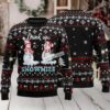 Guitar Old Cool Band Ugly Christmas Sweater Black Family