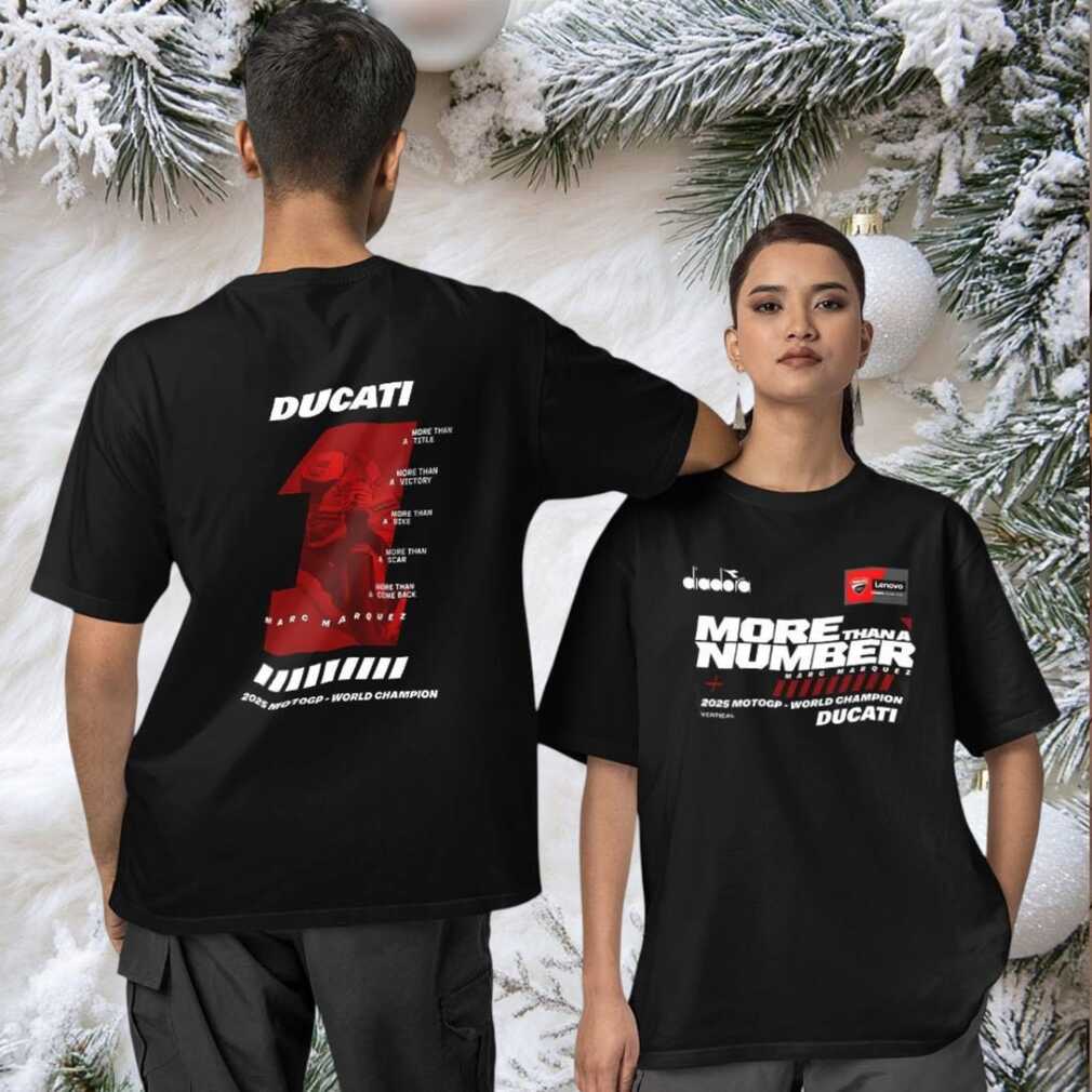 Ducati Lenovo Marc Marquez 2025 MotoGP World Champion shirt