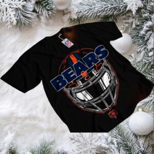 Chicago Bears Bears Wordmark and Helmet T Shirt