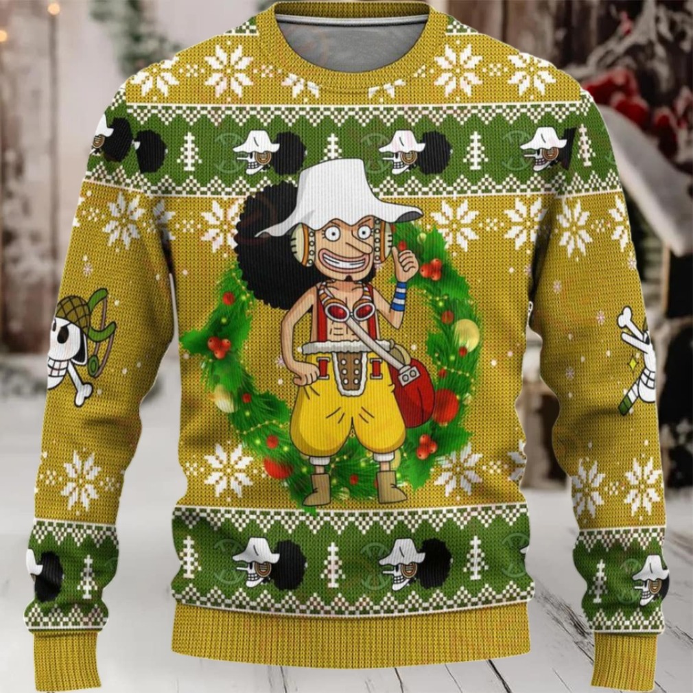 Festive Anime Christmas Sweater – Unique Unisex Holiday Knitwear Festive Anime Christmas Sweater – Unique Unisex Holiday Knitwear