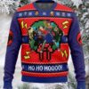Festive Sukuna Anime Christmas Sweater – Unique Holiday Gift For Anime Fans