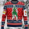 Festive Anime Christmas Sweater – Unique Unisex Holiday Knitwear Festive Anime Christmas Sweater – Unique Unisex Holiday Knitwear