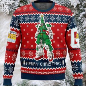 Festive Robot Christmas Sweater – Unique Holiday Style (1)