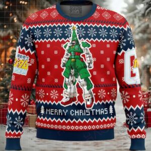 Festive Robot Christmas Sweater – Unique Holiday Style (1)