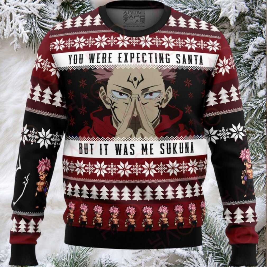 Sukuna Anime Christmas Sweater