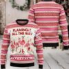 Just A Guy Christmas And Chickens Ugly Christmas Sweater Mens