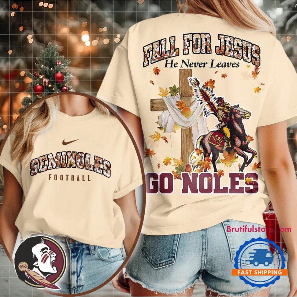 Florida State Seminoles 2025 NCAA Season Fall For Jesus Unisex 3D Shirt