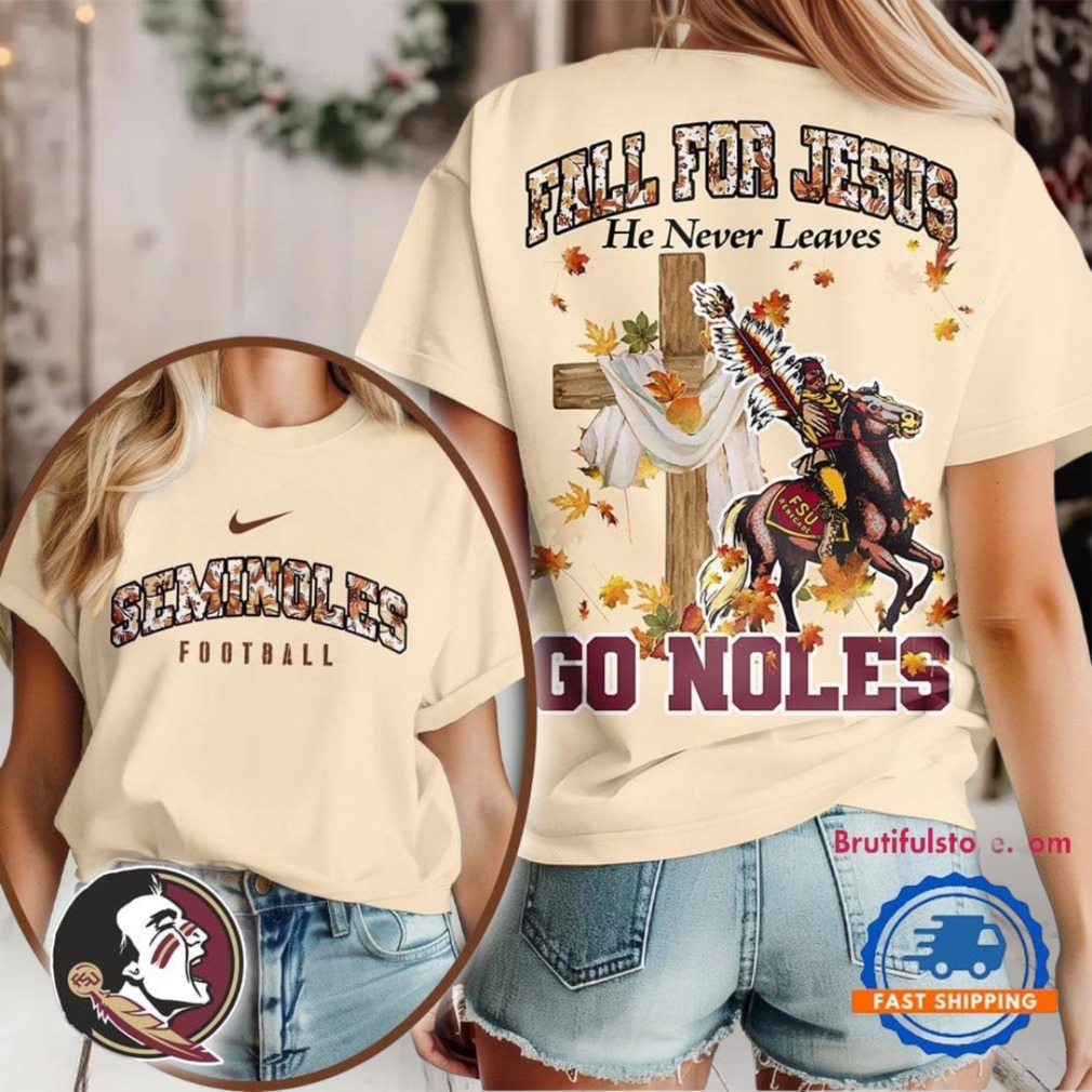 Florida State Seminoles 2025 NCAA Season Fall For Jesus Unisex 3D Shirt