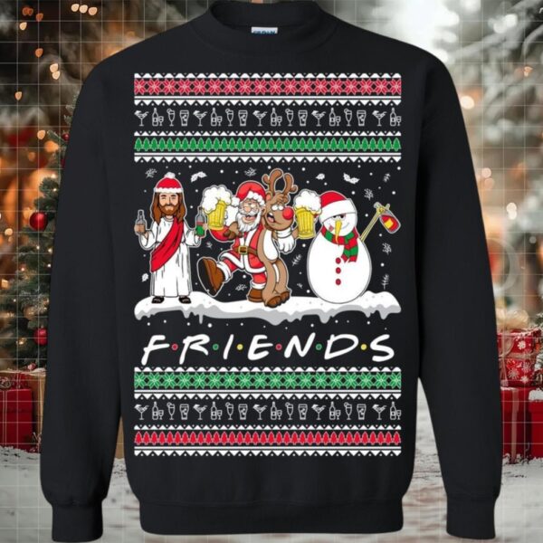Friends Ugly Sweatshirt, Christmas Ugly Sweater