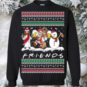 Friends Ugly Sweatshirt, Christmas Ugly Sweater