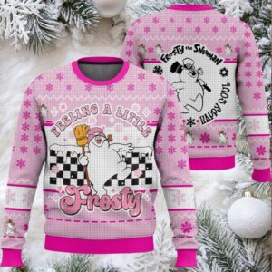 Frosty The Snowman Feeling A Little Frosty Ugly Christmas Sweater