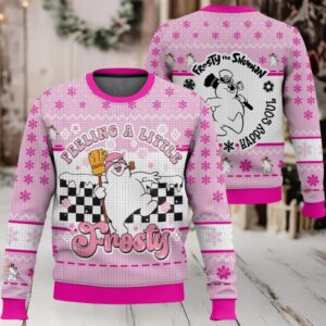 Frosty The Snowman Feeling A Little Frosty Ugly Christmas Sweater