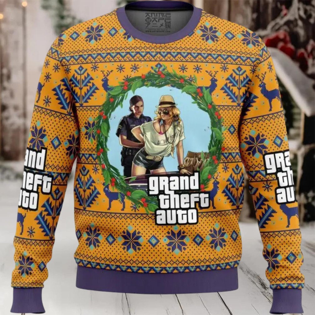 GTA Grand Theft Auto Ugly Christmas Sweater