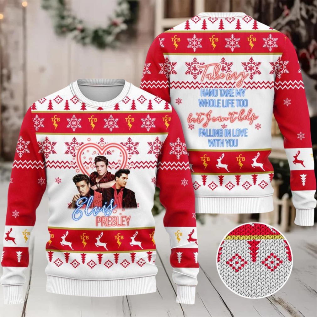 Gearhomie Who Is Listening To Elvis Presley Grandma Orange Ugly Christmas Sweater Gearhomie Who Is Listening To Elvis Presley Grandma Orange Ugly Christmas Sweater