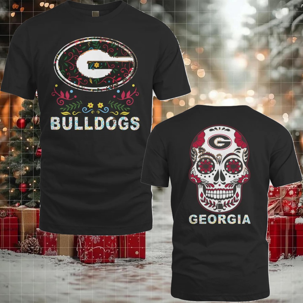 Georgia Bulldogs College Football Dia De Los Muertos T Shirt Georgia Bulldogs College Football Dia De Los Muertos T Shirt