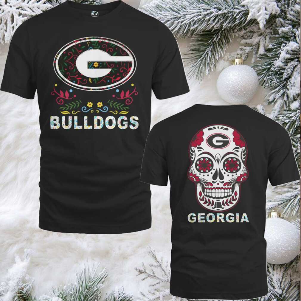 Georgia Bulldogs College Football Dia De Los Muertos T Shirt Georgia Bulldogs College Football Dia De Los Muertos T Shirt