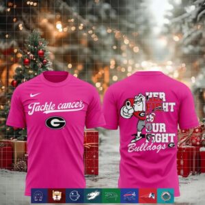 Georgia Bulldogs Mascot Tackle Cancer Her Fight Our Fight shirt